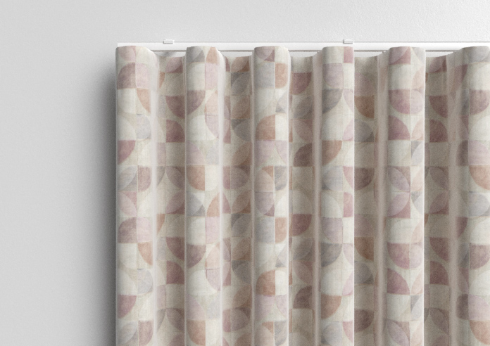 Mosaic Tile, Sweetheart - Made to Measure Curtains - Image 13